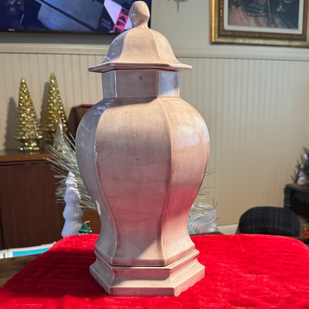 Vintage ceramic jar